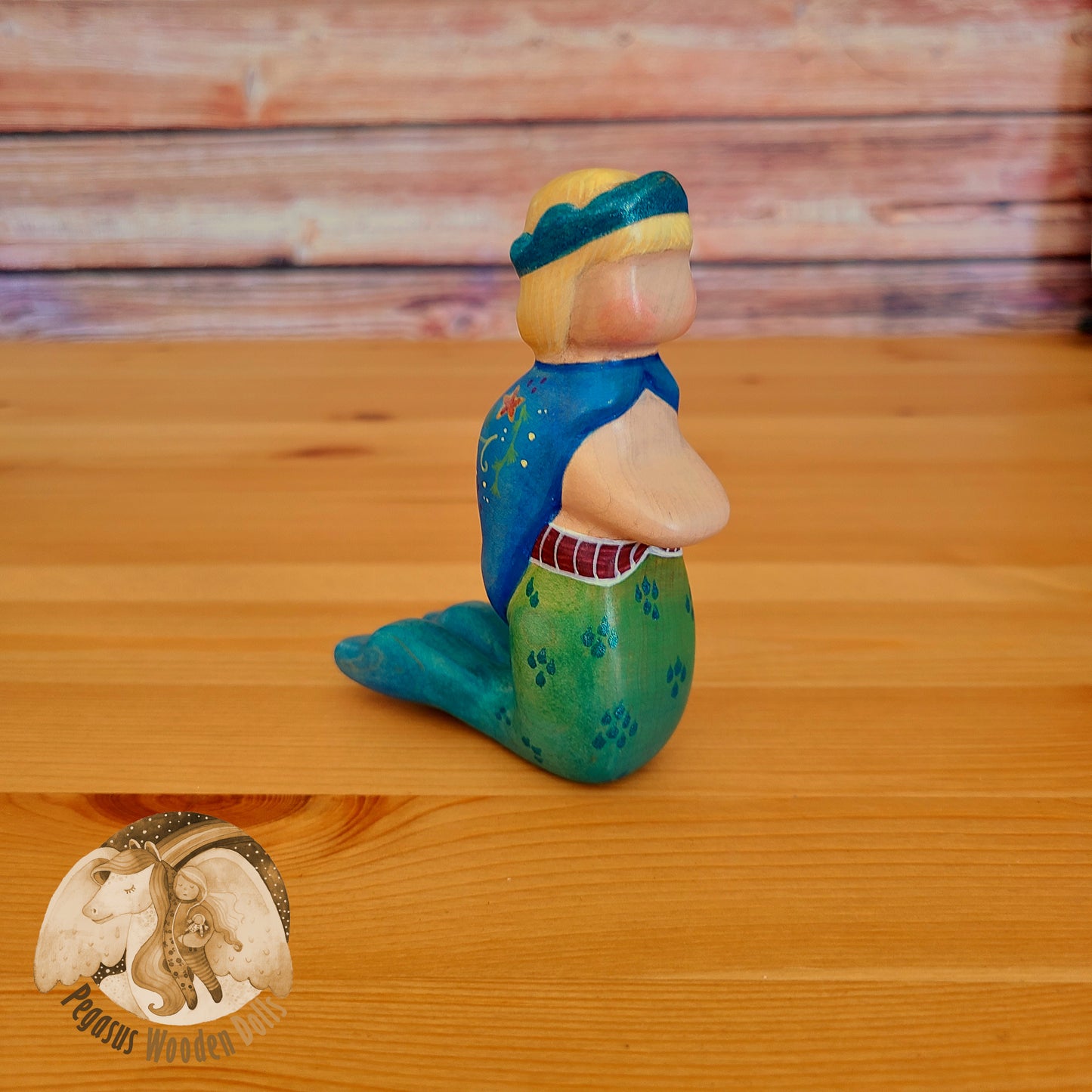 Wooden Merman Prince