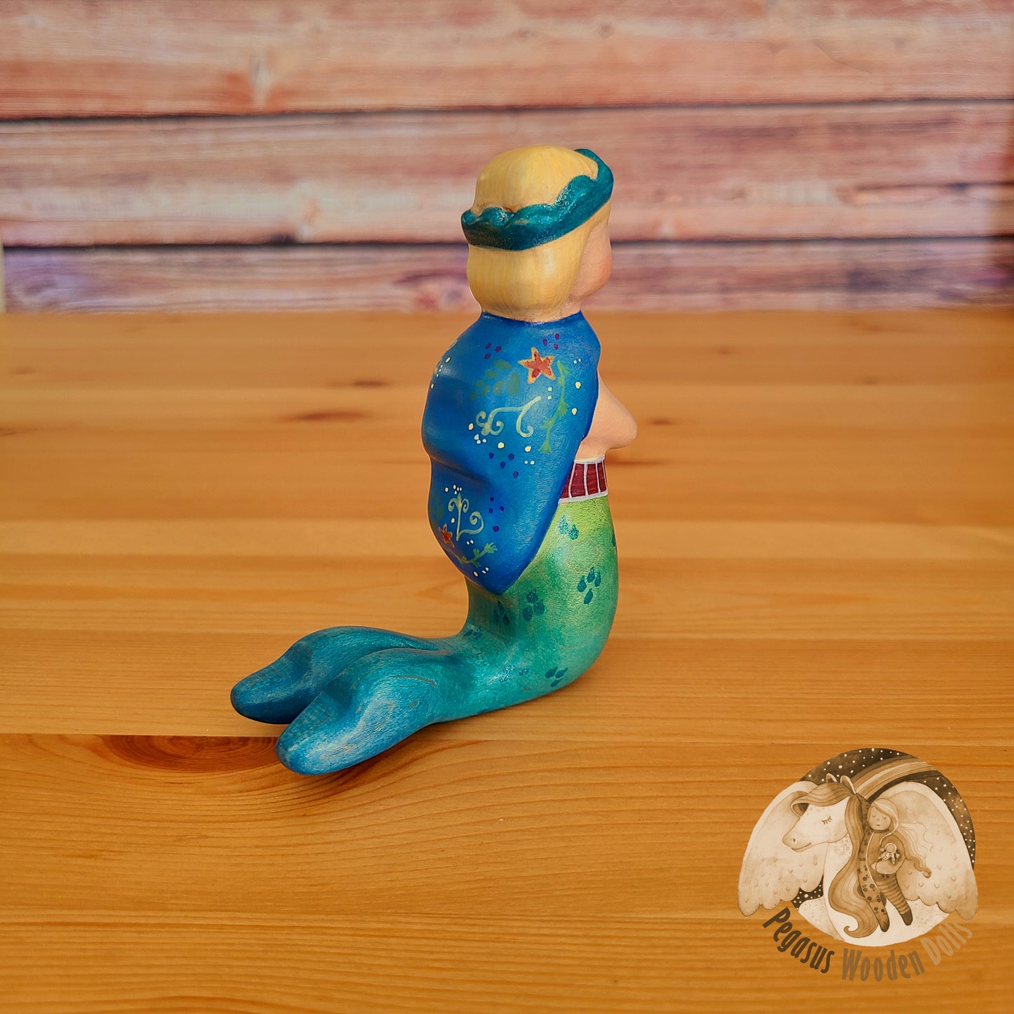 Wooden Merman Prince