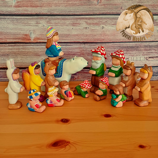 Set of PWD figures