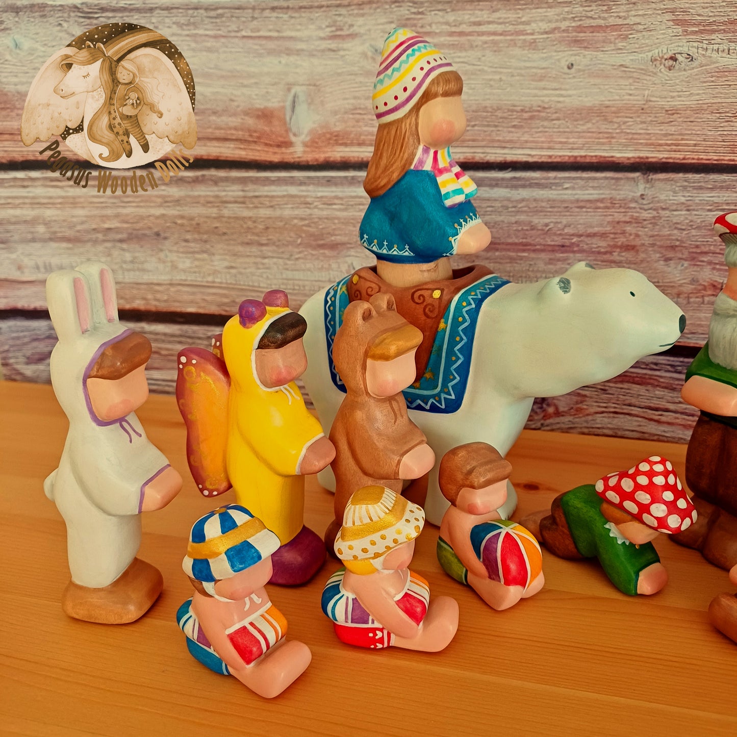 Set of PWD figures