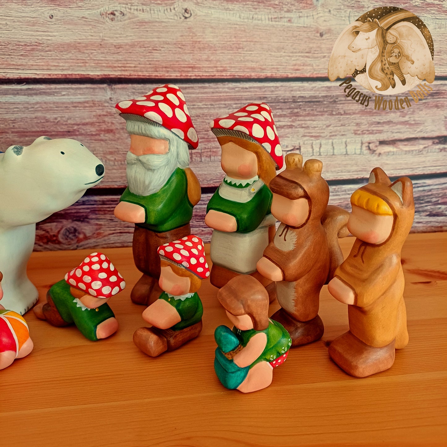 Set of PWD figures