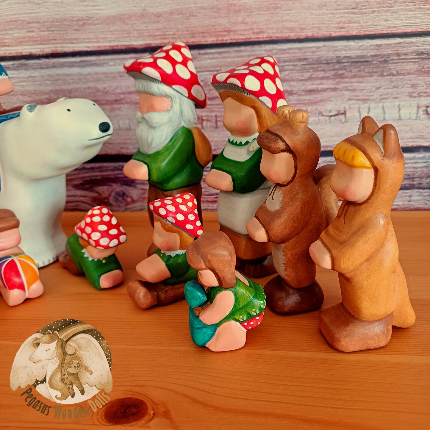 Set of PWD figures