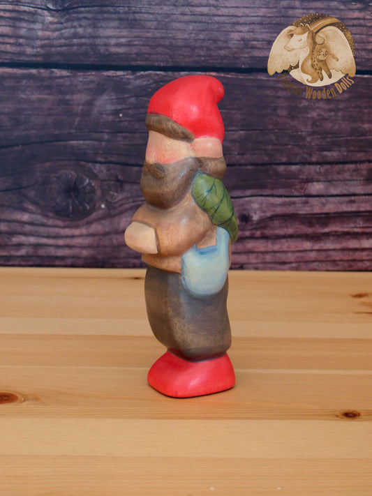 Wooden Woodland Gnome Father
