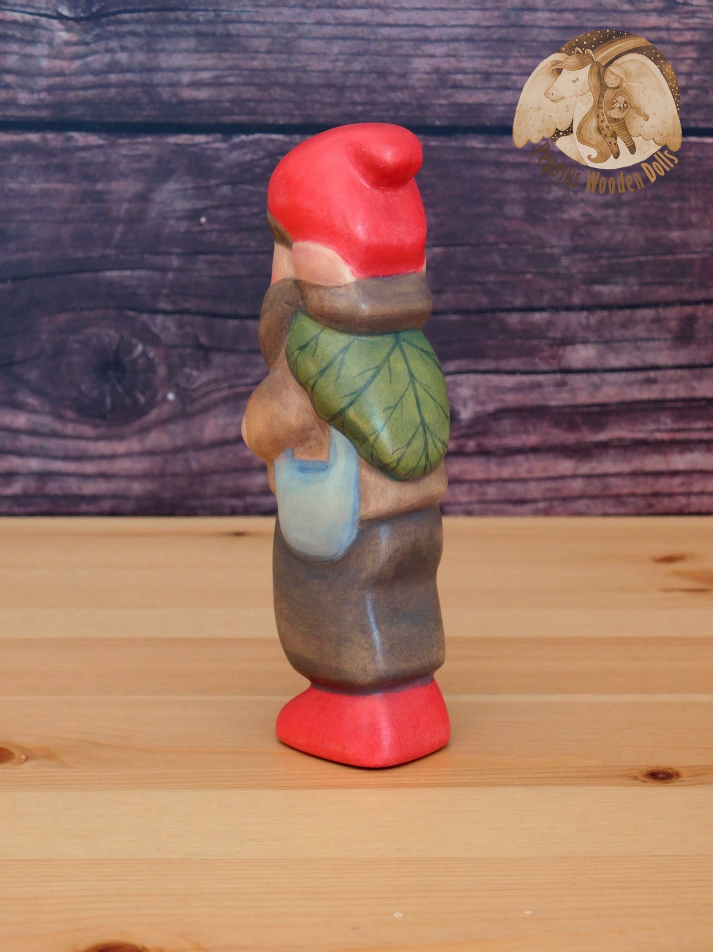 Wooden Woodland Gnome Father