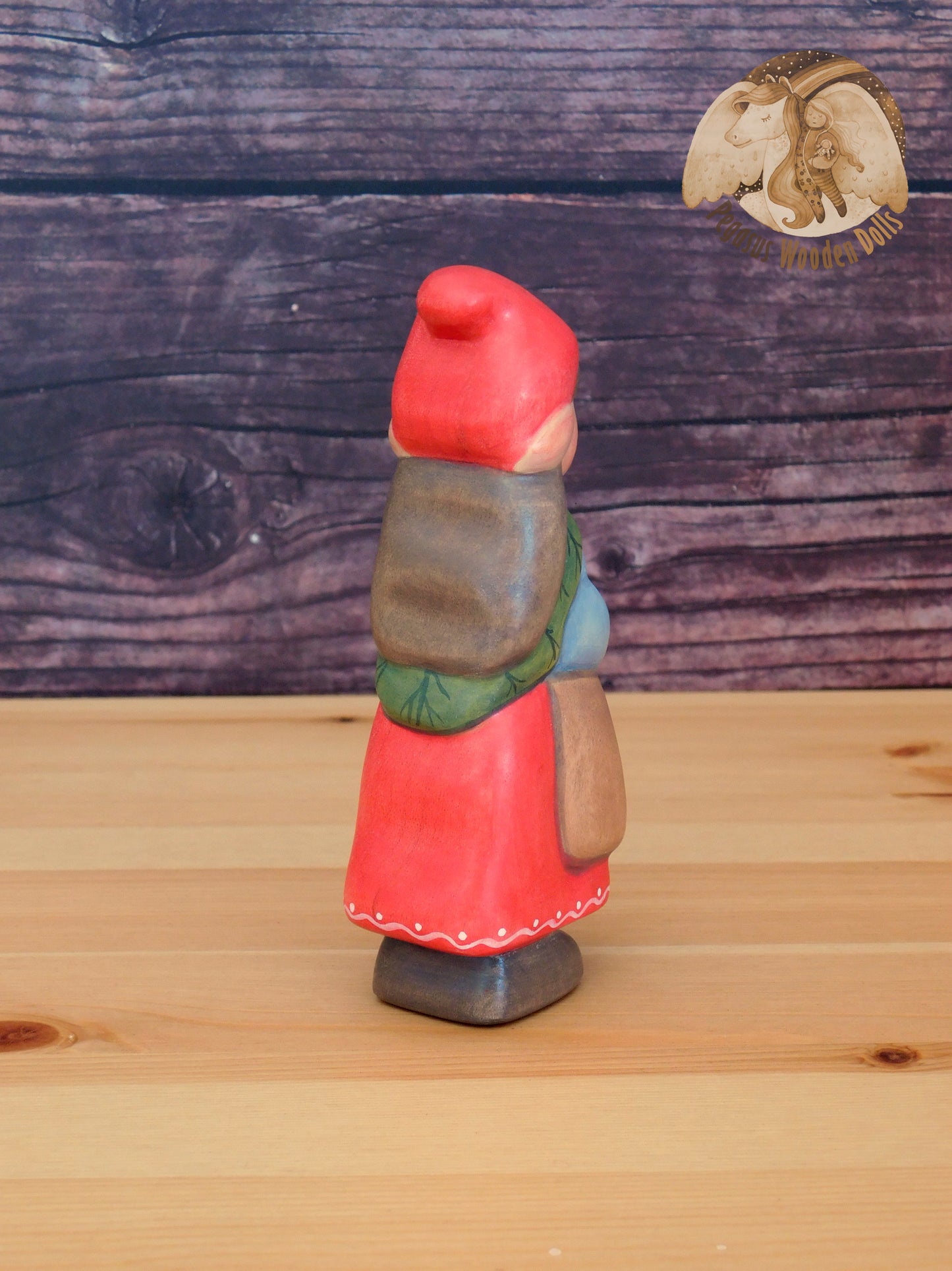 Wooden Woodland Gnome Mother