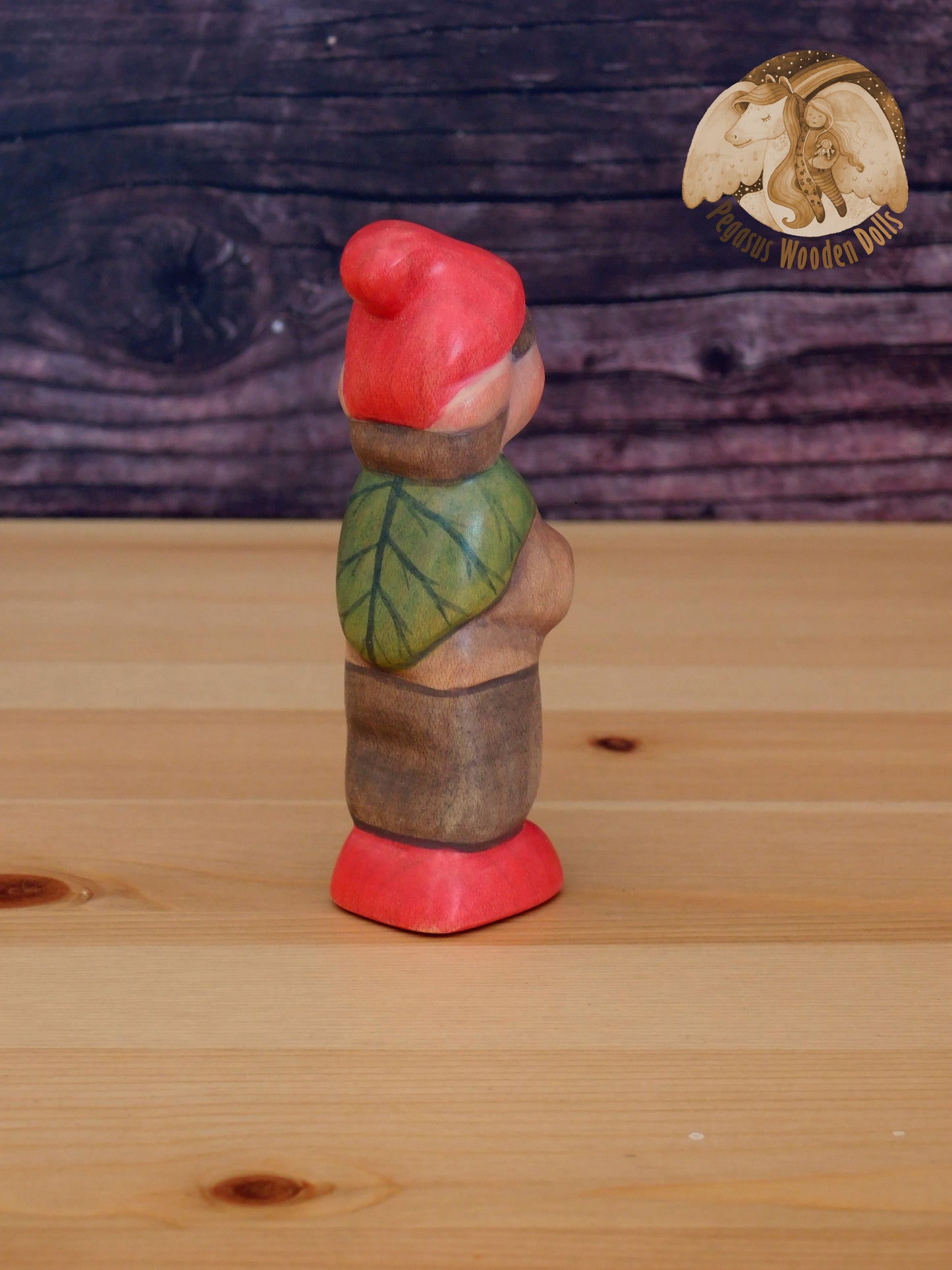 Wooden Woodland Gnome Boy
