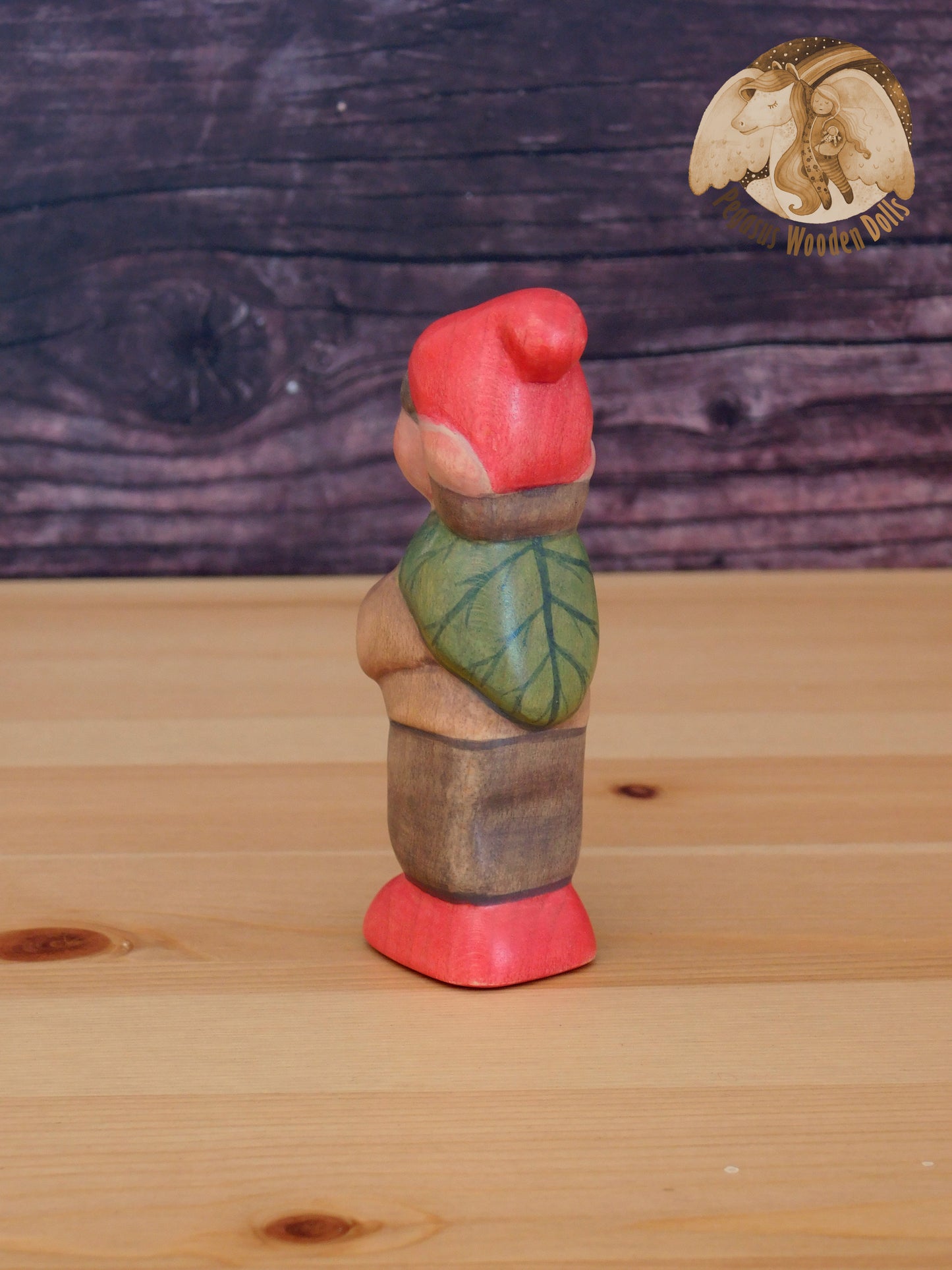 Wooden Woodland Gnome Boy